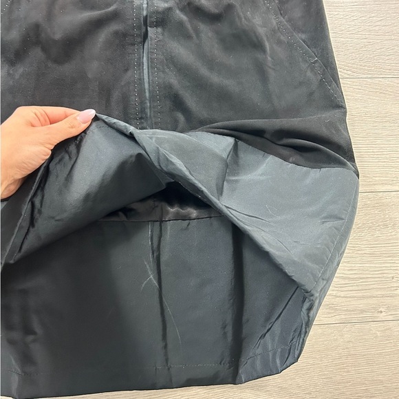 Dolce & Gabbana Black Suede Crew Neck Knee Length Dress - Picture 7 of 13